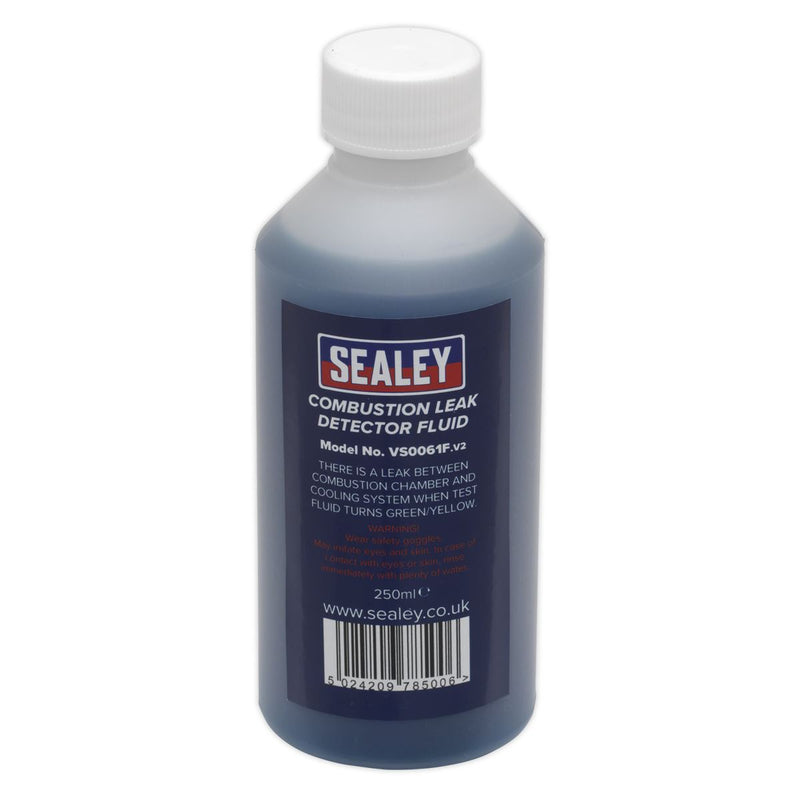Sealey Combustion Leak Detector Fluid 250ml VS0061F Sealey - Dynamic Drive