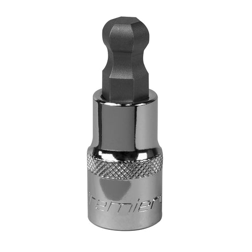 Sealey Ball-End Hex Socket Bit 12mm 1/2"Sq Drive SBBH010 Sealey - Dynamic Drive