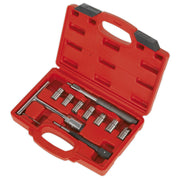 Sealey Diesel Injector Seat Cleaner Set 10pc VS2055 Sealey - Dynamic Drive