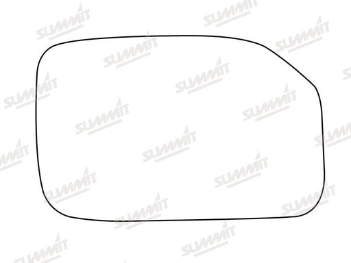 Summit Heated Base Plate With Standard Mirror Glass fits Peugeot 106 91 to 03 LHS Summit - Dynamic Drive