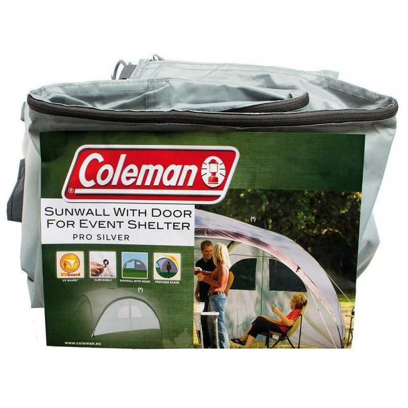 Coleman Sunwall with Door for Event Shelter (L) Pro Silver 12 x 12 Coleman  - Dynamic Drive