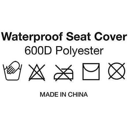 Car Seat Protector Front Set Cover Non-slip Waterproof Universal Fit Airbag Van Sakura  - Dynamic Drive