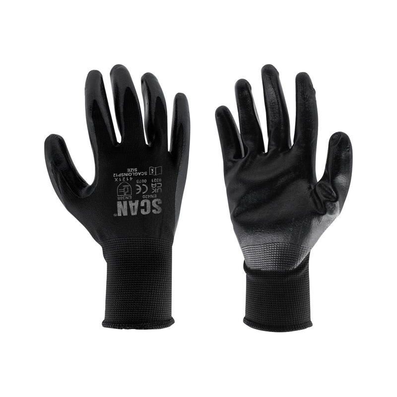 Scan Seamless Inspection Gloves - XL (Size 10) (Pack 12) Scan - Dynamic Drive