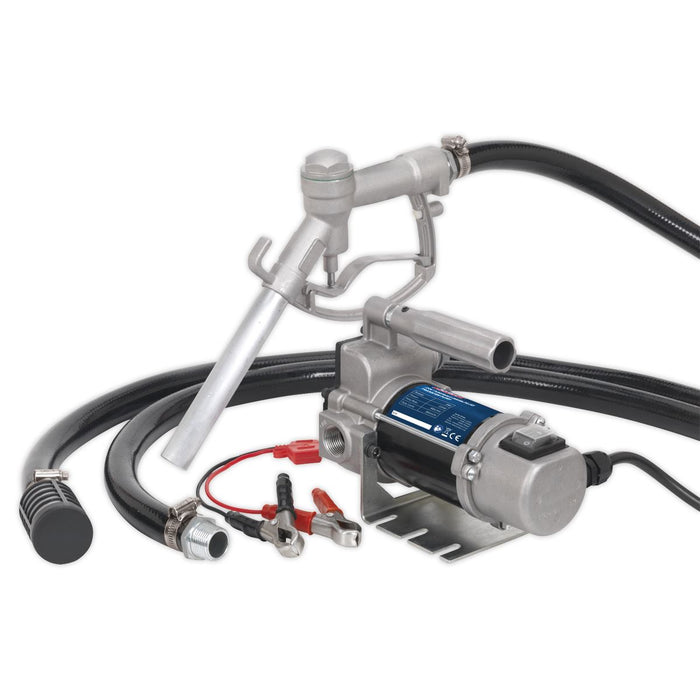 Sealey Diesel/Fluid Transfer Pump Portable 24V TP9624 Sealey - Dynamic Drive