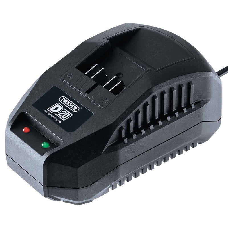 Draper D20 20V Li-ion Battery Charger, 2.4A 97914 Draper - Dynamic Drive