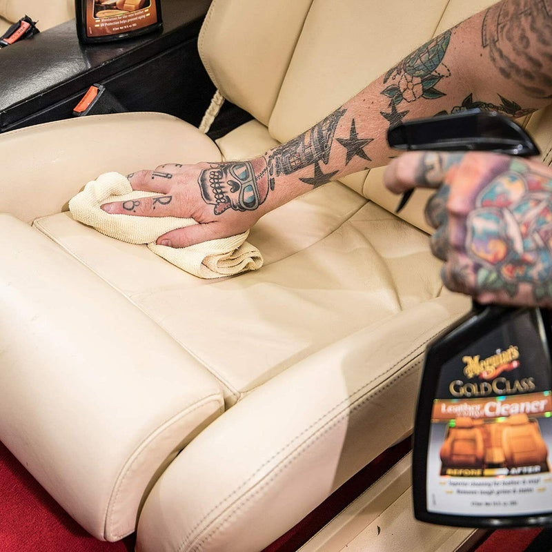 Meguiar's G18516EU Gold Class Leather and Vinyl Cleaner 473ml Meguiar's  - Dynamic Drive
