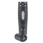 Sealey Carbon Look Rechargeable 360° Inspection Lamp 7 SMD+3W LED Lithium-ion Sealey  - Dynamic Drive