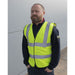 Worksafe Worksafe Hi-Vis Yellow Waistcoat - Medium 9804M Worksafe - Dynamic Drive