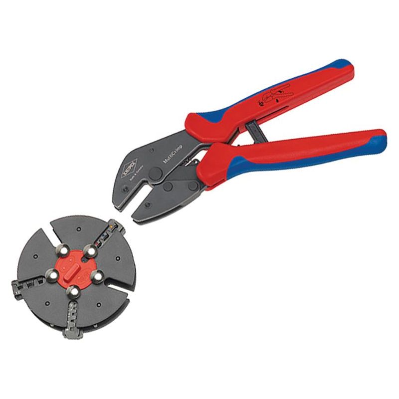 Knipex Multicrimp® Pliers Set - 3 Quick Change Cartridges Knipex - Dynamic Drive