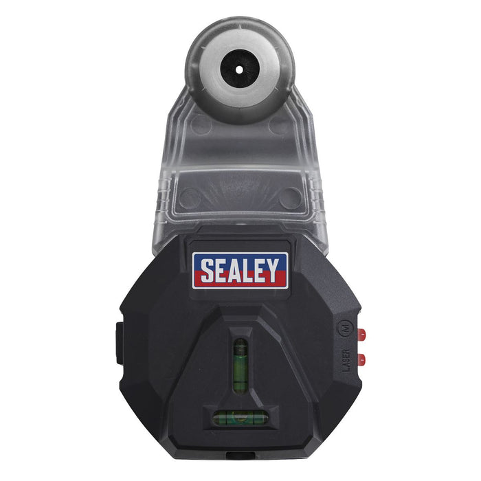 Sealey Vacuum Drill Dust Extractor Collector 3V Spirit Level Laser Drilling Sealey  - Dynamic Drive