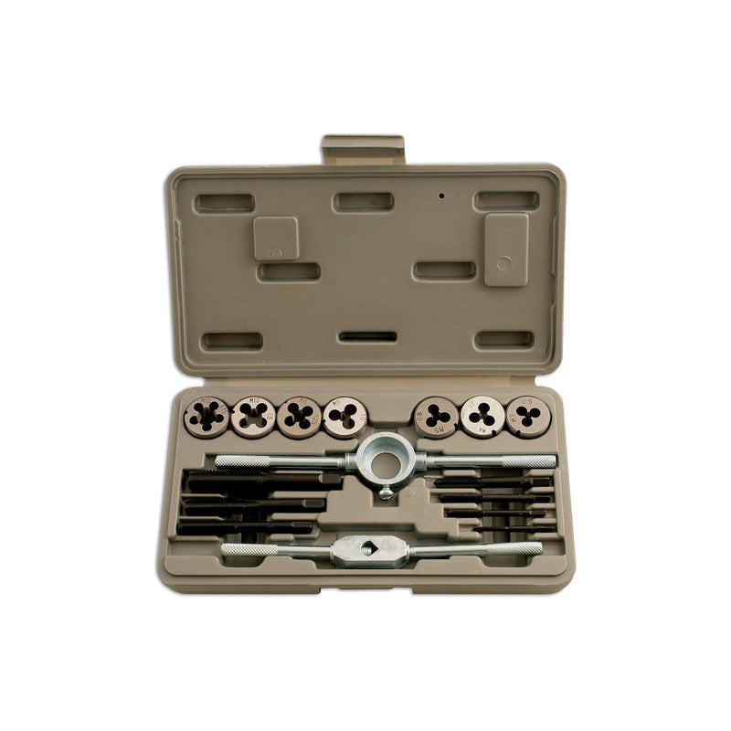 Laser Metric Tap & Die Set 16pc 1398 Laser - Dynamic Drive
