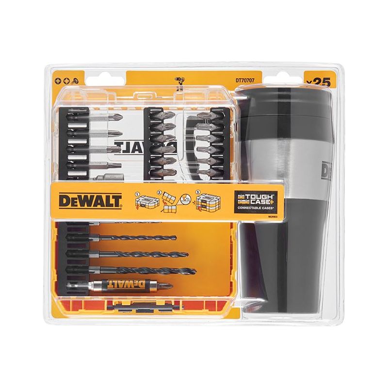 Dewalt Power Tools DT70707 Drill Drive Set, 25 Piece + Mug DeWALT Power Tools - Dynamic Drive