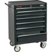 Draper Roller Tool Cabinet, 7 Drawer, 26", Black 35743 Draper - Dynamic Drive