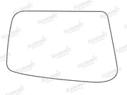 Summit Stick-On Standard Mirror Glass fits Peugeot 205 RHS Summit - Dynamic Drive