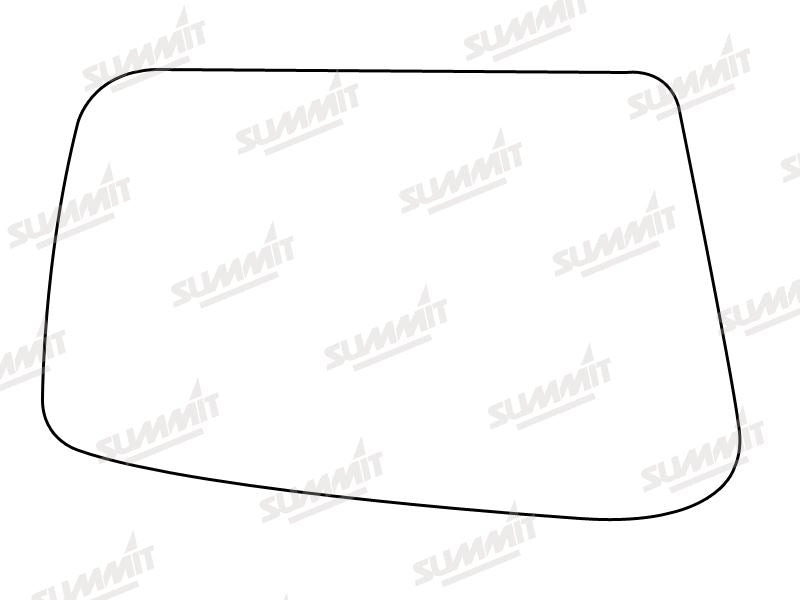 Summit Stick-On Standard Mirror Glass fits Peugeot 205 RHS Summit - Dynamic Drive