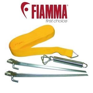 98655-128 Tie Down Kit Yelloq=W Fiamma  - Dynamic Drive