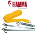 98655-128 Tie Down Kit Yelloq=W Fiamma  - Dynamic Drive