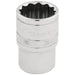 Draper HI-TORQ 12 Point Socket, 1/2" Sq. Dr., 19mm 33231 Draper - Dynamic Drive