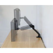 Dellonda Adjustable Single Monitor Arm with 360 Rotation - Black DH24 Dellonda - Dynamic Drive