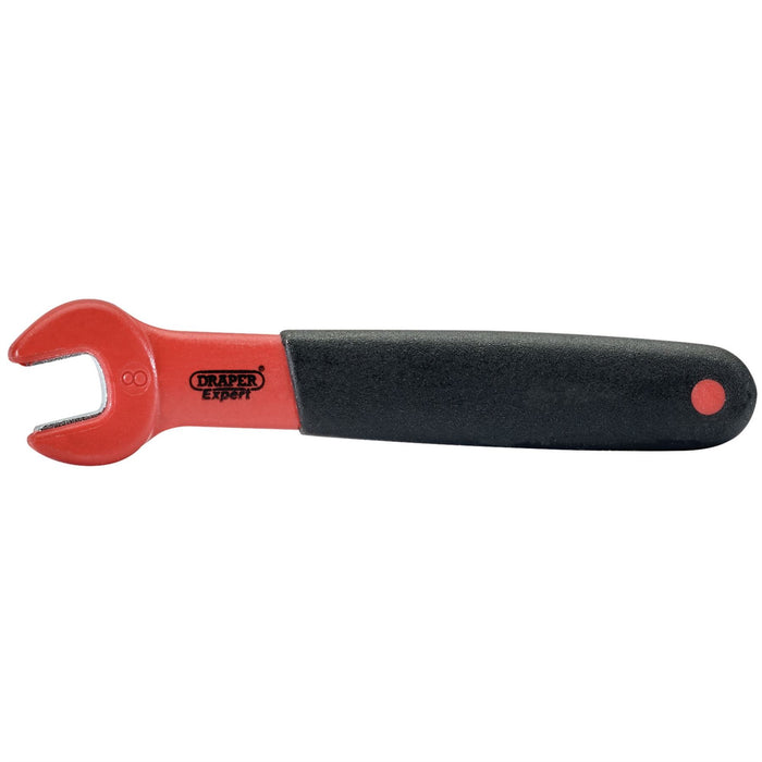 Draper VDE Approved Fully Insulated Open End Spanner, 8mm 99466 Draper - Dynamic Drive