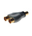 Maxview 2 Way Coax Y Splitter Gold MXR0042M Maxview - Dynamic Drive