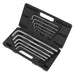 Sealey Jumbo Hex Key Set 10pc Extra-Long Metric AK6143 Sealey - Dynamic Drive
