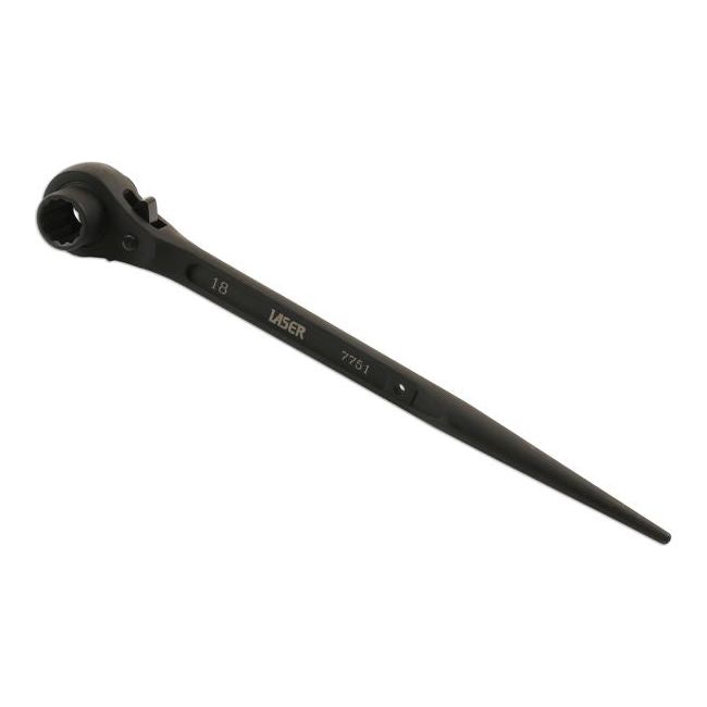 Laser Ratchet Podger Spanner 16mm x 18mm 7751 Laser - Dynamic Drive