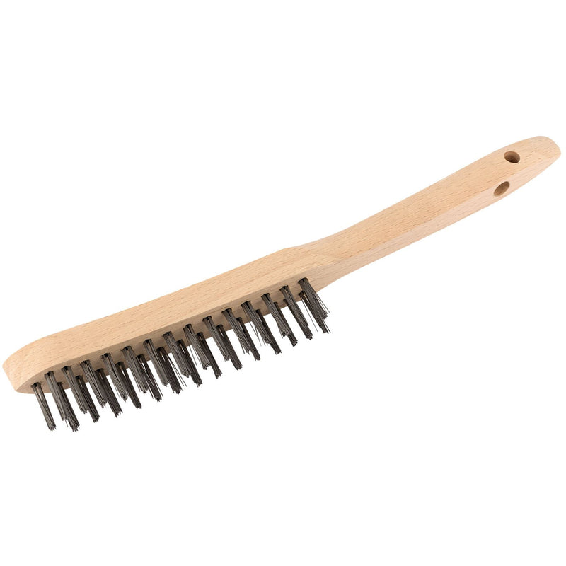 Draper Wire Scratch Brush, 2 Row, 290mm 50934 Draper - Dynamic Drive