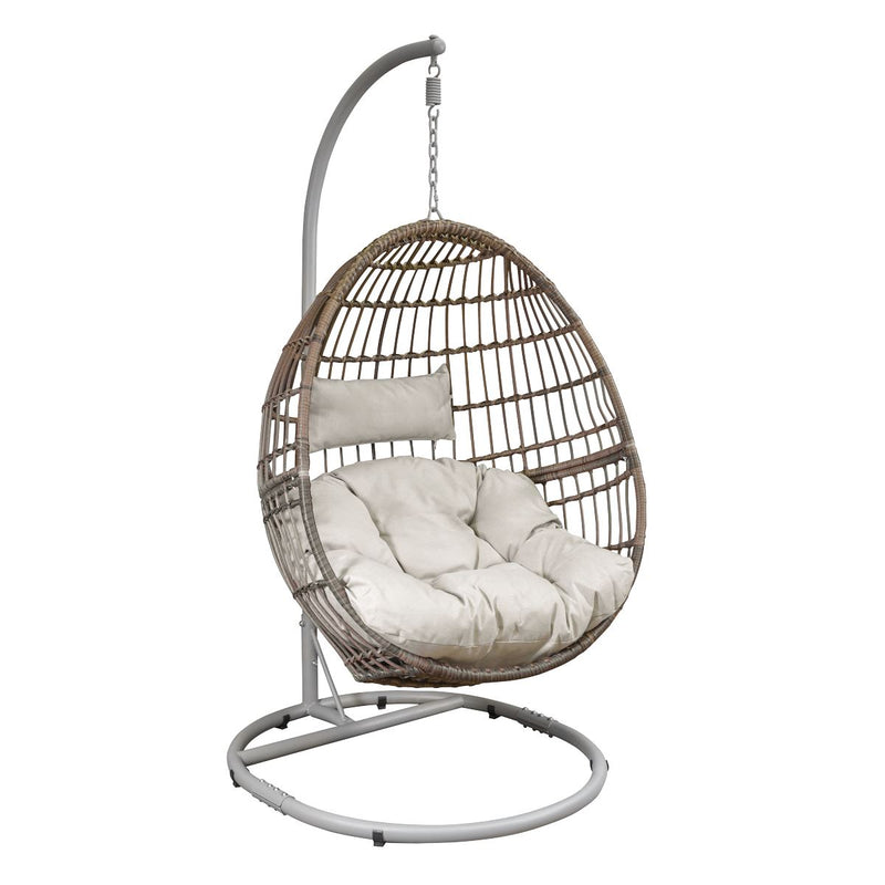 Dellonda Single Swinging Egg Chair with Cushion DG60 Dellonda - Dynamic Drive