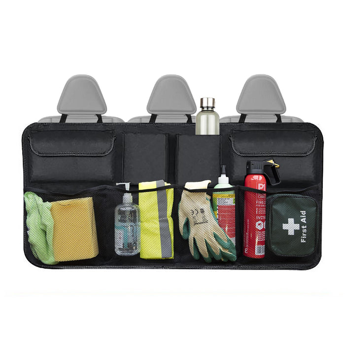 Car Boot Organiser Back Seat Hanging Pocket Large Tidy Storage Bag Accessories Streetwize  - Dynamic Drive