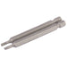 Draper Plain Slot Insert Bit, 3mm, 1/4" Hex, 75mm Long (Pack of 2) 64292 Draper - Dynamic Drive