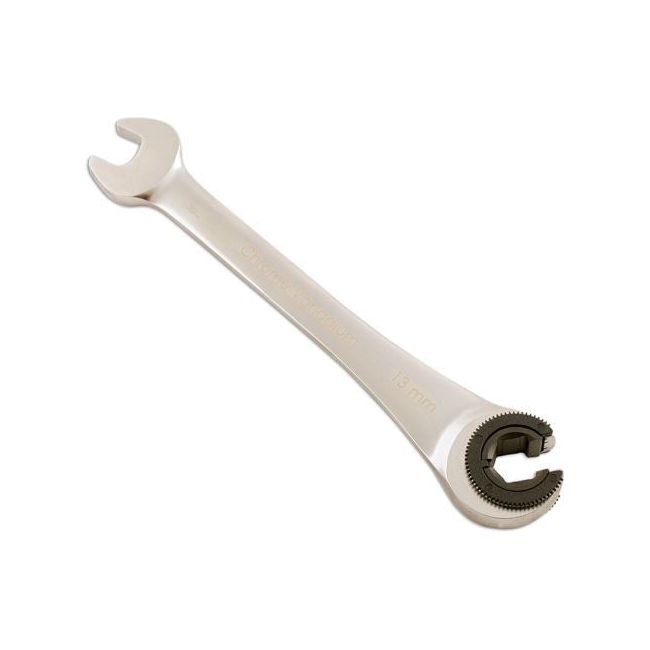 Laser Ratchet Flare Nut Wrench 13mm 4902 Laser - Dynamic Drive