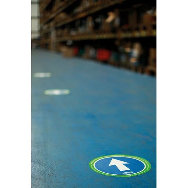 Laser Laser Tools Floor Sticker Arrow Direction 6pc 8064 Laser - Dynamic Drive