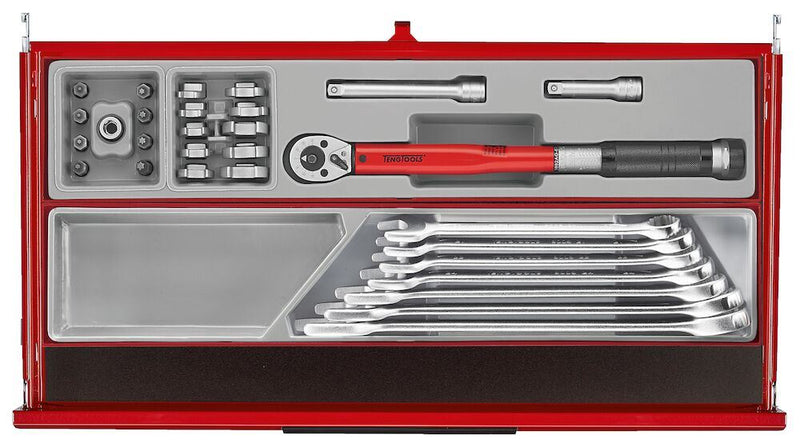 Teng Tools 26" PRO35™ Mega Master tool kit, 1033 pieces, red Town Tools - Dynamic Drive