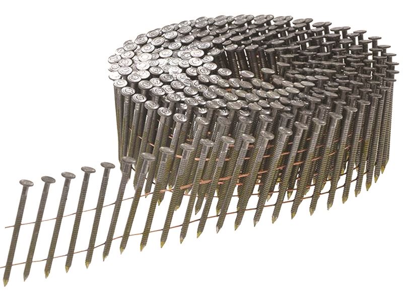 Bostitch Bright Ring Shank Coil Nails 2.1 x 35mm (Pack 24,500) Bostitch - Dynamic Drive