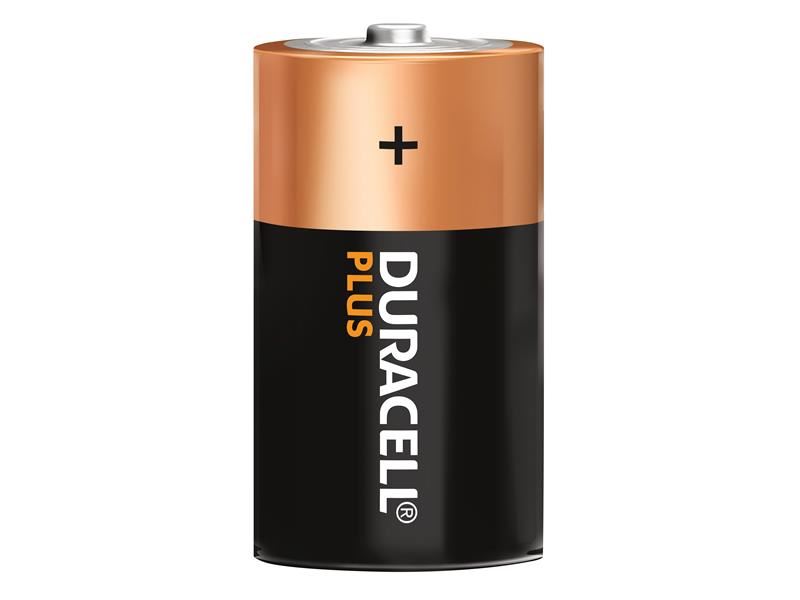 Duracell D Cell Plus Power LR20/HP2 Batteries (Pack 2) Duracell - Dynamic Drive
