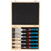 Draper Soft Grip 'Pound Thru' Bevel Edge Wood Chisel Set, 140mm (6 Piece) 70419 Draper - Dynamic Drive