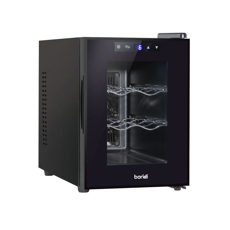 Baridi 6 Bottle Tabletop Wine Fridge & Cooler DH217 Baridi - Dynamic Drive