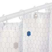 Shower Curtain White & Cells 2348 Rayen - Dynamic Drive