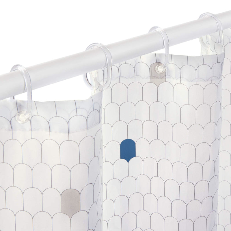 Shower Curtain White & Cells 2348 Rayen - Dynamic Drive