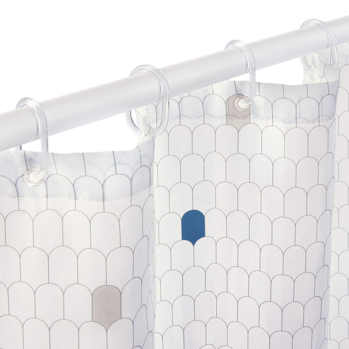 Shower Curtain White & Cells 2348 Rayen - Dynamic Drive