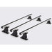 Summit Commercial 3 x Aluminium Fixed Point Roof Bars Rack 1.7m SULC-015 Summit - Dynamic Drive