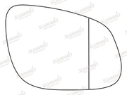Summit Stick-On Aspheric Mirror Glass fits Kia Rio RHS Summit - Dynamic Drive
