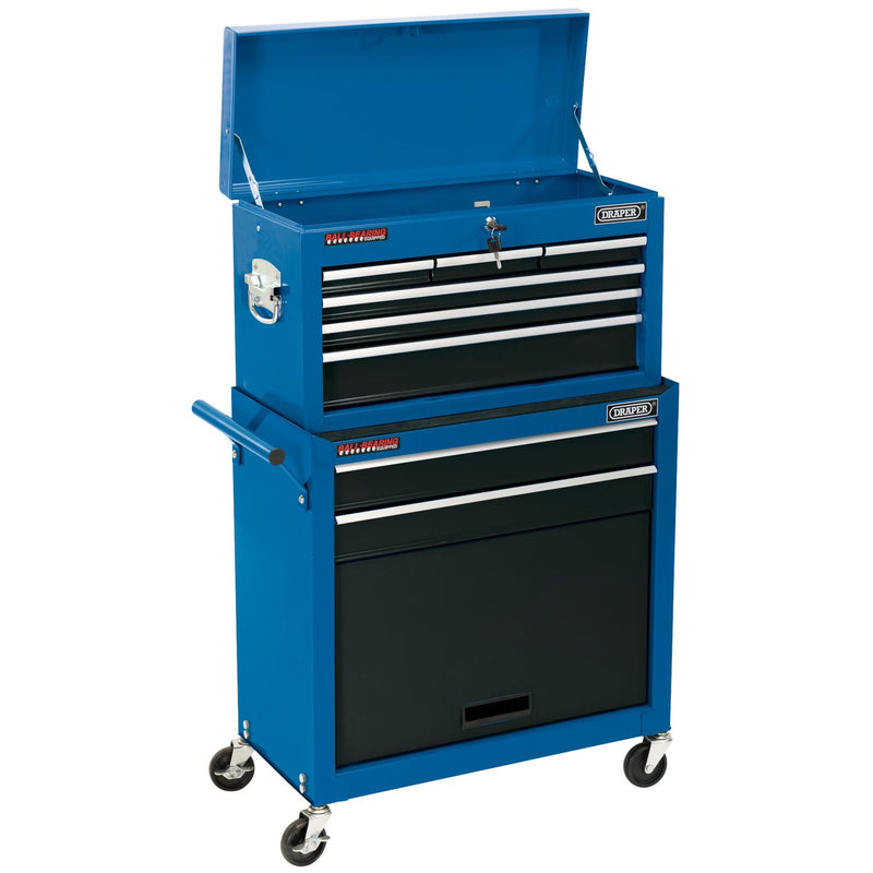 Draper 2 Drawer Roller Cabinet and 6 Drawer Chest 51177 Draper - Dynamic Drive