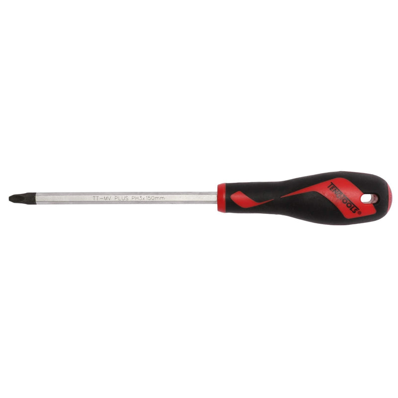 Teng Tools PH Screwdriver PH3 x 150mm XL Hex Shaft Teng Tools - Dynamic Drive