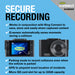 Ring Car Dash Camera Motion Sensor HD 1296p Wi-Fi & App Enabled GPS Driving Ring Automotive  - Dynamic Drive