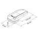 Fiamma Safe Door Magnum White - R (08277-01-) Fiamma - Dynamic Drive