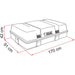 Fiamma Ultra Box 3 Top Mount Storage Box Motorhome Storage Box Fiamma  - Dynamic Drive