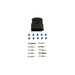Connect for VW Electrical Male Connector 2.8mm 10 Pin Kit 84pc 37387 Tool Connection - Dynamic Drive