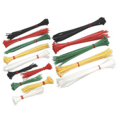 Sealey Cable Tie Assortment Pack of 375 CT375 Sealey - Dynamic Drive